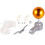 2 Sets Flag Pole Hat Head Accessories Outdoor Flagpole Buckle Hook 1