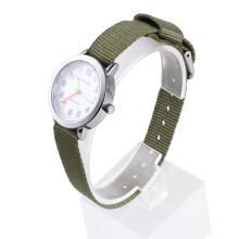 3Pcs Kids Cartoon Watch With Green Nylon Strap