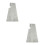 800Pcs Pe Protective Barber Apron Transparent Salon Cutting Cape 6