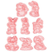 32pcs Press Type Cookie Molds Year Baking Molds For Easter Party Kitchen Baking Supplies For Biscuit