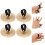 2 Pieces Cymbals For Dancing Belly Musical Instrument 8