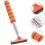 2 Pieces Car Window Cleaner Tool With Handle Windshield Mirror 10