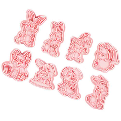 32pcs Press Type Cookie Molds Year Baking Molds For Easter Party Kitchen Baking Supplies For Biscuit 2