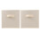 2 Pcs Fabric Storage Box Folding Holder Wardrobe Sundries Organizer 1