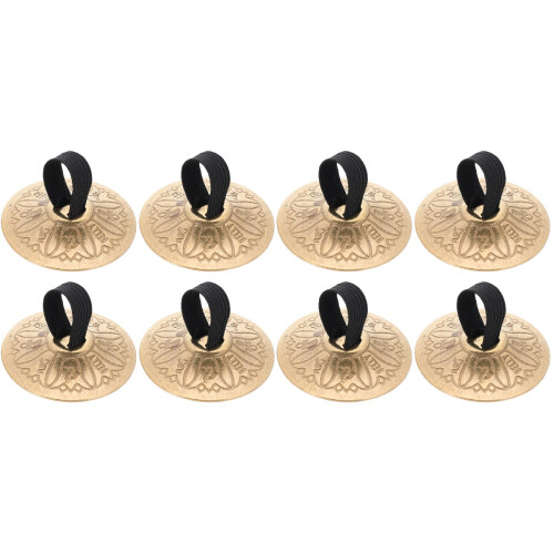 2 Pieces Cymbals For Dancing Belly Musical Instrument 1