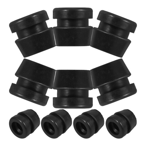 100Pcs Universal Black Rubber Chainsaw Anti-Vibration Isolation Pads