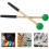 4pairs Performance Drumsticks Musical Instrument Mallets Drumstick Percussion Mallets 1