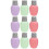 9 Pcs Empty Nail Polish Remover Bottles For Cleaning Liquid Dispenser 9