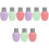 9 Pcs Empty Nail Polish Remover Bottles For Cleaning Liquid Dispenser 4