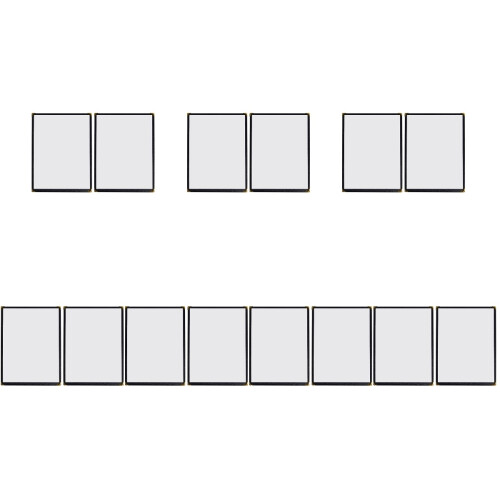7 Count Menu Clip Protection Case Restaurant Holders Clear Covers 1