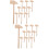 20 Pcs Mini Wooden Mallets For Building Blocks 9
