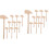 20 Pcs Mini Wooden Mallets For Building Blocks 6