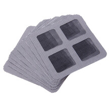 42Pcs Window Screen Repair Net Dark Grey Self-Adhesive Patch for Home