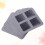 42Pcs Window Screen Repair Net Dark Grey Self-Adhesive Patch for Home 10