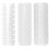 Set Of 2 Polymer Clay Texture Embossing Rolling Pin Textured Roller 1