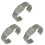 3pcs Coarse Mesh Man Stainless Steel 2