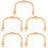 5Pcs Bamboo Teapot Handles Replacement Ergonomic Beige Kettle Grips 8