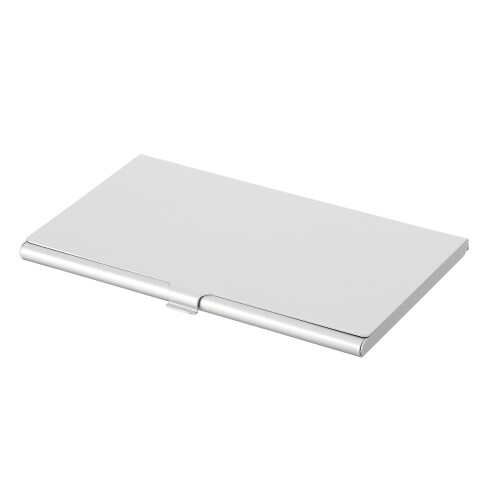 2Pcs Silver Sim Card Organizer Aluminum Phone Sim Holder Storage Box
