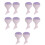 10Pcs Mermaid Makeup Pink for Professional Use 6