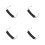 8 Pcs Teapot Handle Replacement Stainless Steel U Shape Grip 5