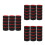 9 Pcs Handlebar Grip Cover For Gym Barbell Squat Weight Pull- 9