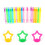 60 Pcs Empty Bubble Bottle Set With Bubble Wand Stick Random Color 10