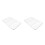 2Pcs Multi-Purpose Silver Baking Cooling Racks for Cooking and Grill 4