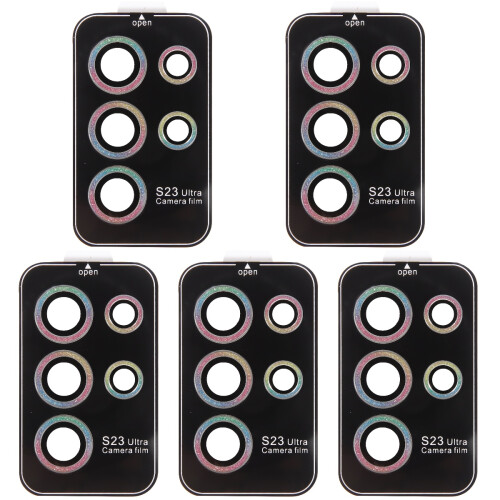 5Pcs Tempered Glass Camera Lens Protector For S23 Ultra 2