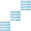 30Pcs Range Hood Oil-Proof Filter Paper Durable Non-Woven Kitchen Blue 5