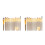30Pcs Powder and Blush Brush Set Light Brown Bamboo Handle for Makeup 6