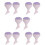 10Pcs Mermaid Makeup Pink for Professional Use 7