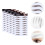 5Pcs 6D Bionic Eyebrow Transfer Makeup Stickers 9