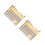 30Pcs Powder and Blush Brush Set Light Brown Bamboo Handle for Makeup 8