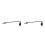 2Pcs Black Metal Wick Extinguisher Tool with Long Handle for Home Use 5