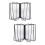 2Pcs Waterproof Transparent Menu Protector For Restaurant Recipe Book 6