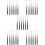 30Pcs Black Graduation Cap Tassels 2023 Charm DIY Durable Polyester 8
