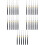 30Pcs Black Graduation Cap Tassels 2023 Charm DIY Durable Polyester 7