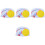 Assorted Color PVC Dry Erase Dots for Writing and Math Practice 4