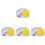 Assorted Color PVC Dry Erase Dots for Writing and Math Practice 3