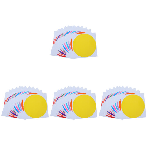 Assorted Color PVC Dry Erase Dots for Writing and Math Practice 2