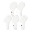 15 Pcs Dry Erase Answer Paddle With Markers Double Sided Mini White Boards 2