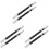 6Pcs Black Edible Cake Marking Pens Dual Tips for Baking Art 3