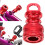 3 Sets Pedal Quick Release Buckle Aluminum Alloy Tool Fold 3