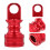 3 Sets Pedal Quick Release Buckle Aluminum Alloy Tool Fold 8
