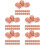 100 Pcs Mini Bricks Set Mud Child Small 6