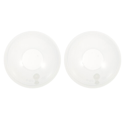 8Pcs Transparent Reusable Silicone Breast Milk Saver Collecting Tools