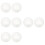 8Pcs Transparent Reusable Silicone Breast Milk Saver Collecting Tools 7