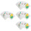 4 Sets Fruit Vegetable Learning Puzzle Cards For Kids 8
