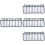 4 Count Wardrobe Storage Jeans Organiser Drawer Clothes Organizer 6