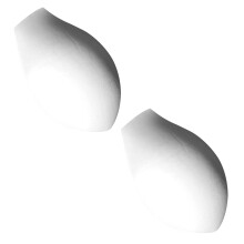 6Pcs Mens Bulge Insert White Polyester Swimwear Padded Underwear